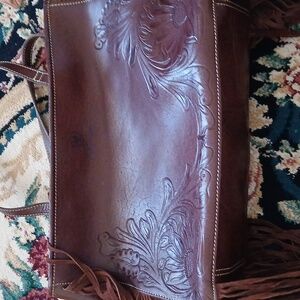 Ariat Brown Leather Shoulder Bag